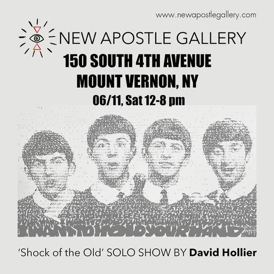 New Apostle Gallery presents “Shock of the Old” solo exhibition by artist David Hollier