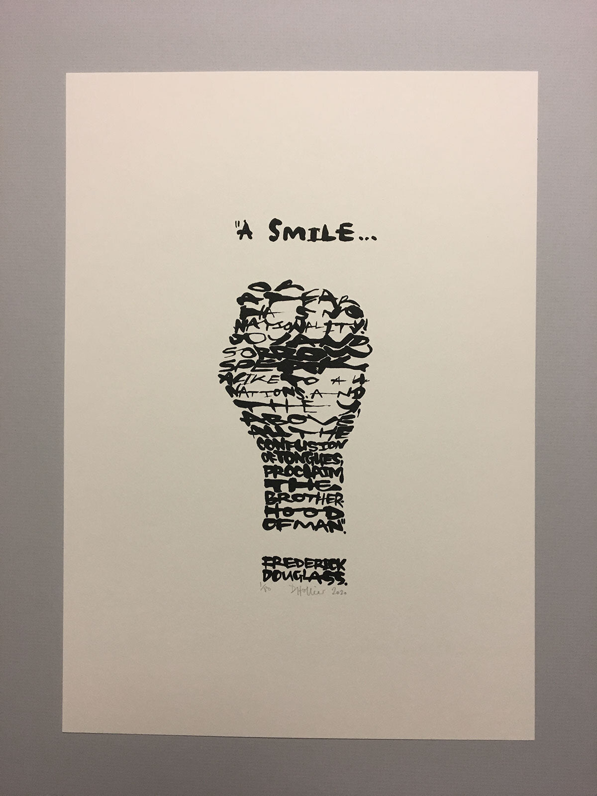 "A Smile..." - Frederick Douglass